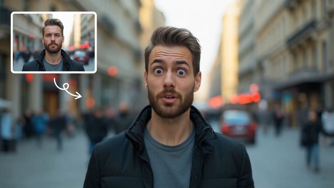 AI Shocked Face AI Video Tool